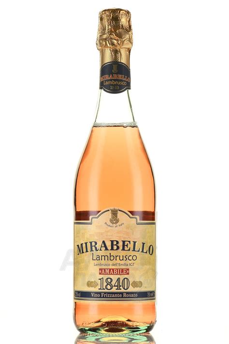 Lambrusco Mirabello Rosato - купить вино игристое Ламбруско Мирабелло ...