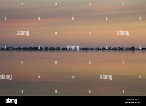 Beach houses on Alligator Point, Florida Stock Photo - Alamy