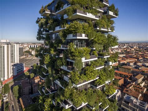 bosco verticale vertical forest milan greenroofscom