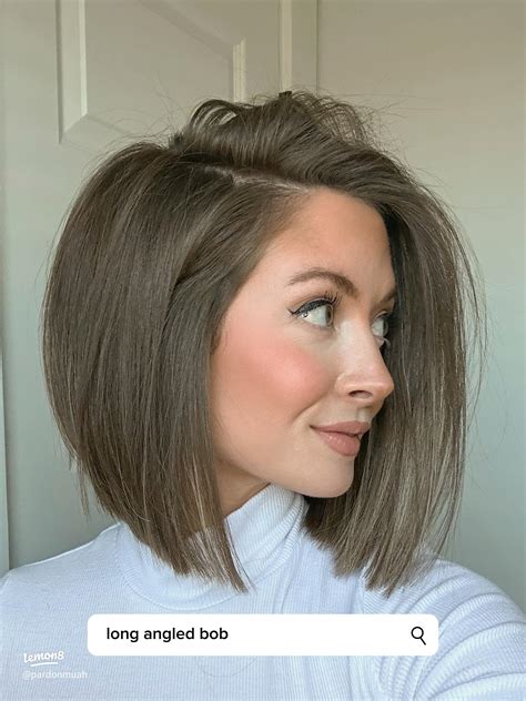 Long Angled Bob Haircuts 44 Long Bob Haircut Ideas – PureWow