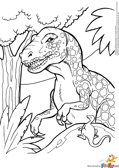 Free Dinosaur T Rex Coloring Pages, Download Free Dinosaur T Rex