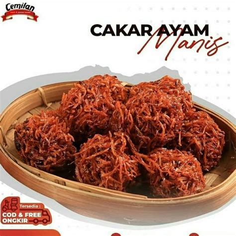 jual cakar ayam manis ceker ayam singkong kremes shopee indonesia
