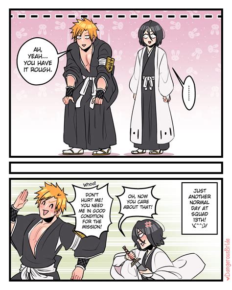 Ichigo Kurosaki :: Rukia Kuchiki :: Anime Комиксы (Аниме комиксы