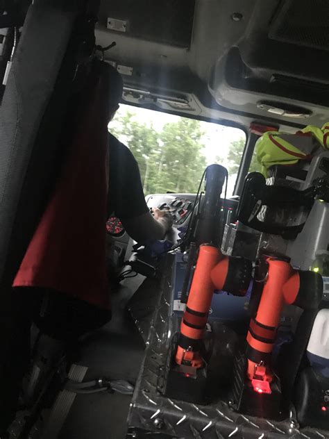 Tonight I got to go on my first call as a volunteer firefighter : r