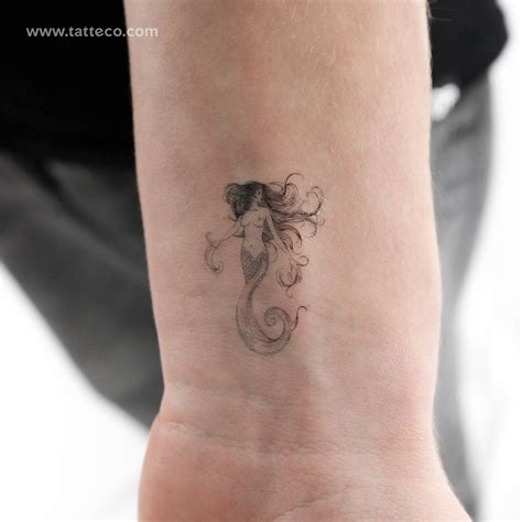 Mermaid Temporary Tattoo - Set of 3 – Tatteco
