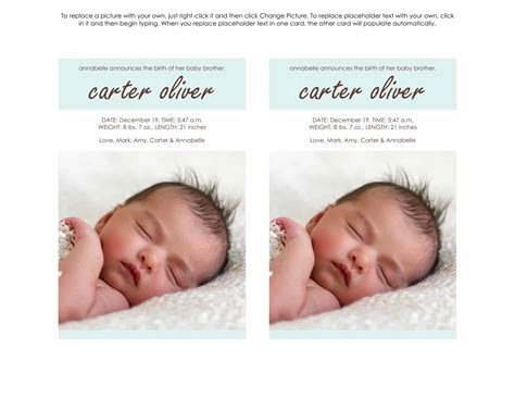 Carlene Olson Birth Announcement in the Lincoln Journal Star 18