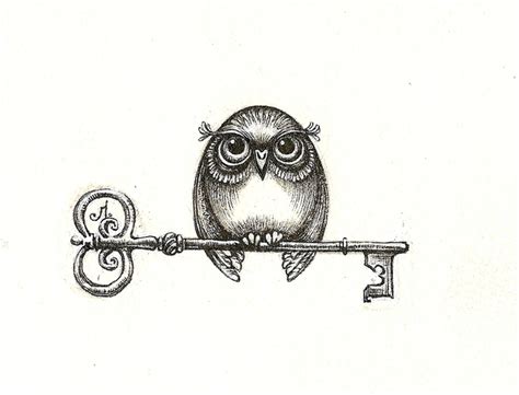 Иллюстрация Сова в стиле графика | Illustrators.ru