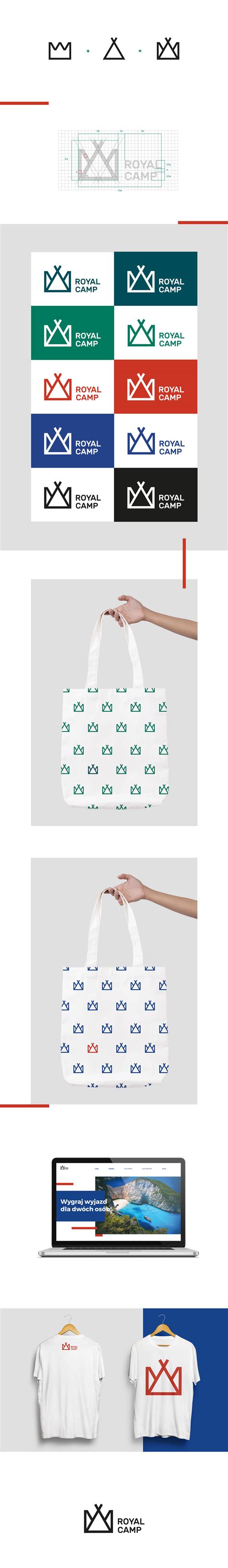 Royal Camp Identity Design on Behance