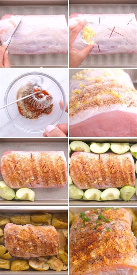 Ultimate Garlic Pork Loin Roast [VIDEO] - Dinner, then Dessert