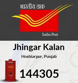 jhingar kalan pin code hoshiarpur punjab