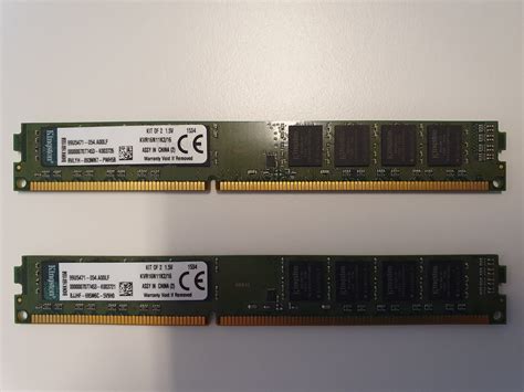 Kingston 16GB ram 2x8GB (444726639) ᐈ Köp på Tradera
