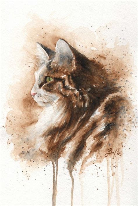 Эскизы тату кошка