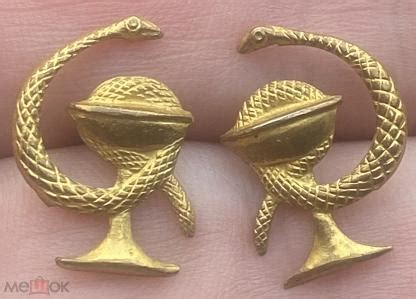 Эмблемы медицинской службы РККА на погоны или петлицы, отличное ...
