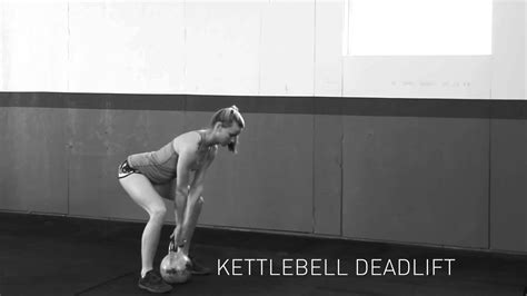 Kettlebell Deadlift - YouTube