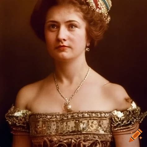 A photo of the old russian tsarina in 1986
