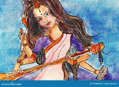 Saraswati is the Hindu Goddess of Knowledge, Music, Art, Wisdom, and ...
