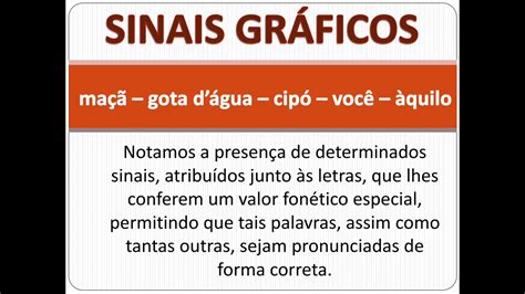 O Que É Sinais Graficos - Sinais Gráficos - 5 ano - (revisão) - YouTube