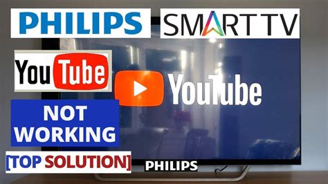 How to Fix YouTube Not Working on PHILIPS Smart TV || YouTube PHILIPS ...