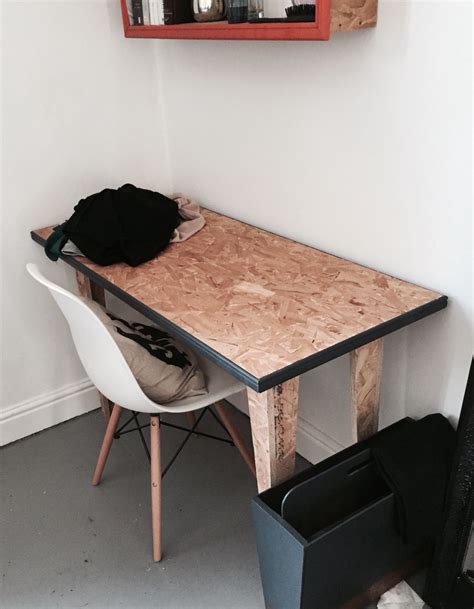 Diy OSB desk! Homemade | Osb furniture, Woodworking furniture plans, Osb