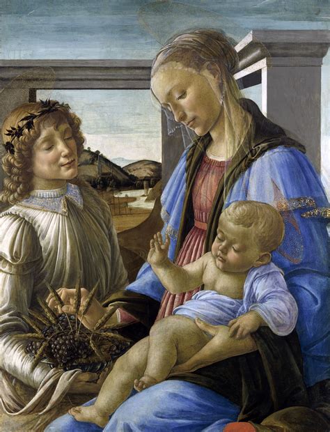 Madonna of the Eucharist. Sandro Botticelli. circa 1470. | Sandro ...