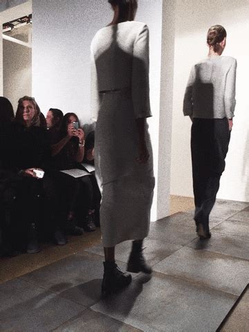 Sheer lingerie model runway walk gif - dictionarytery