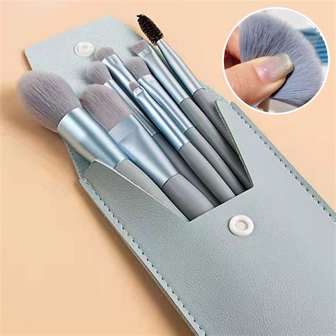 makeup brush set portable soft hair eye shadow blush foundation brush