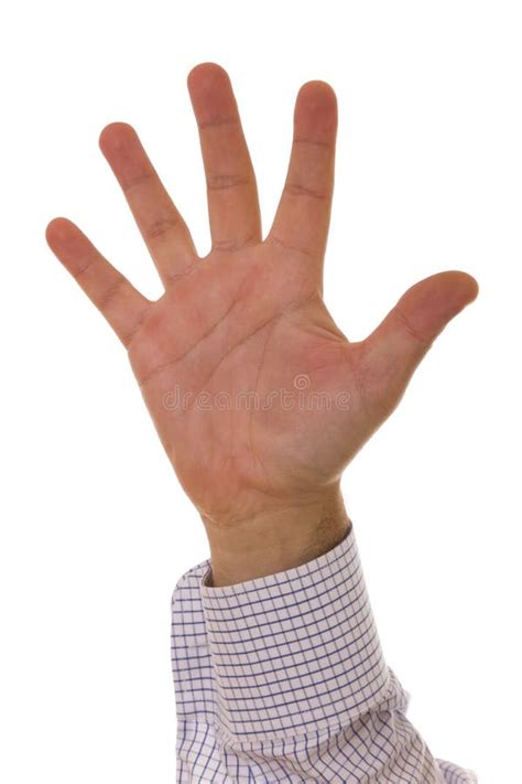 Hand number stock image. Image of fingers, communication - 7615839