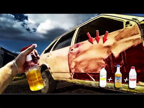 Как БЫСТРО снять КРАСКУ С АВТО / СУПЕР СМЫВКА старой КРАСКИ своими ...