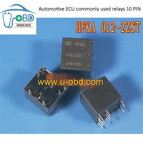 HFKA 012-2ZST Automotive commonly used relays 10 PIN 2PCS/ lot