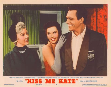 Kiss Me Kate Original 1953 U.S. Lobby Card Set - Posteritati Movie ...