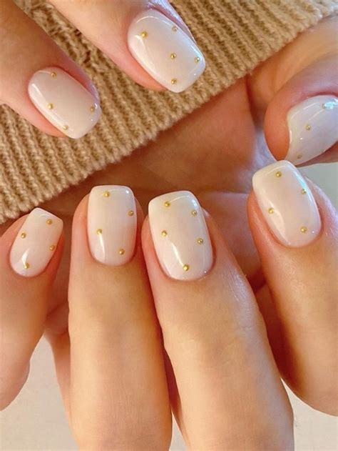 milky white nails  trendiest designs  ideas manicure stylish