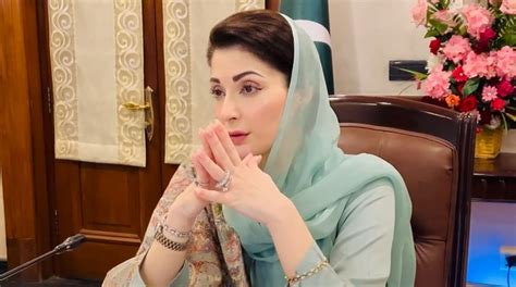 Maryam announces grand operation against power theft, smuggling ...
