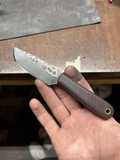 6” tanto style blade I made yesterday : r/knifeclub
