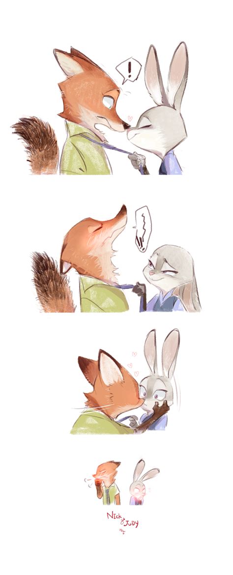 Nick/Judy by Ganym0 on DeviantArt