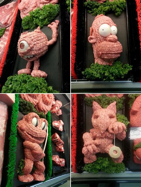 Ground Meat Sculptures: The Truest Form of Art