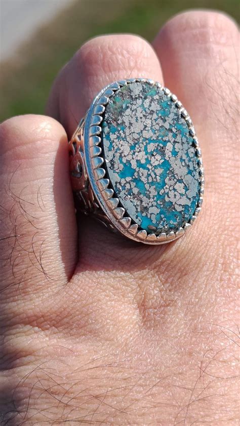 men turquoise ring 7