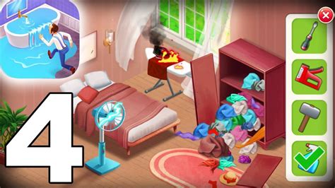 Homescapes - Gameplay Walkthrough Part 4 - iOS Android - YouTube