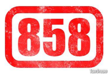 858 Text Effect and Logo Design Number