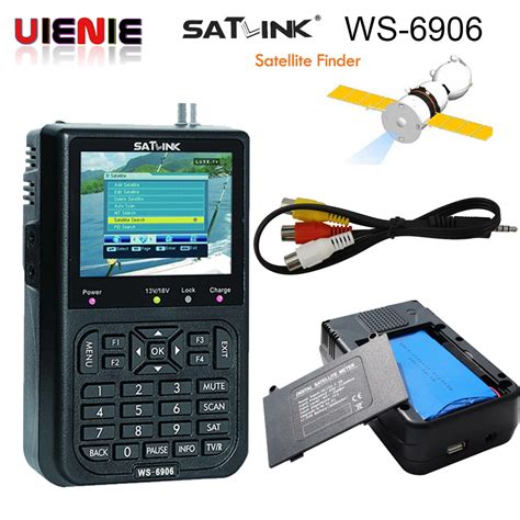 [Genuine]Satlink WS 6906 3.5" DVB S FTA digital satellite meter ...