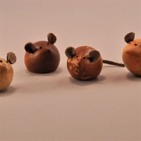Wooden Mouse - Etsy