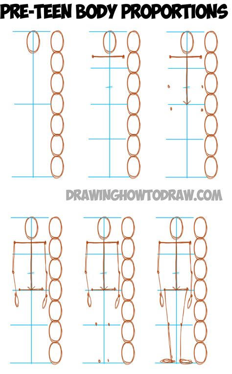 Learn How to Draw Human Figures in Correct Proportions by Memorizing ...