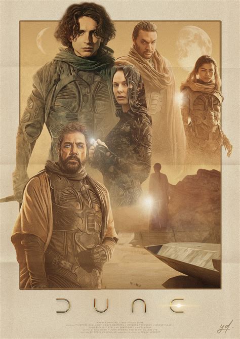 Постеры: Дюна / Фан-арт фильма «Дюна» (2021) #3600064