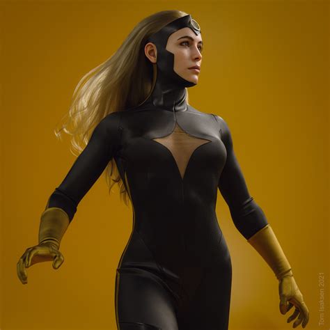 Adobe Substance 3D on Twitter: ""Marvel's Darkstar" by Tom Isaksen