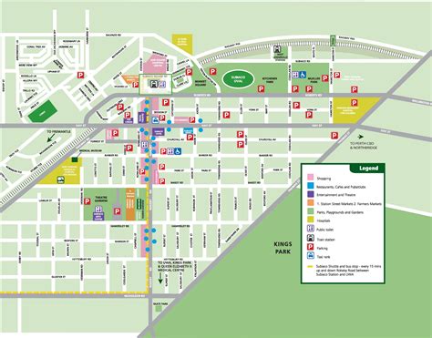 Subiaco map - Ontheworldmap.com