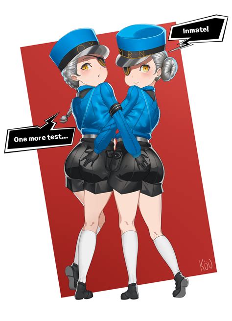 Persona 5- Caroline and Justine by KouDeviant on DeviantArt
