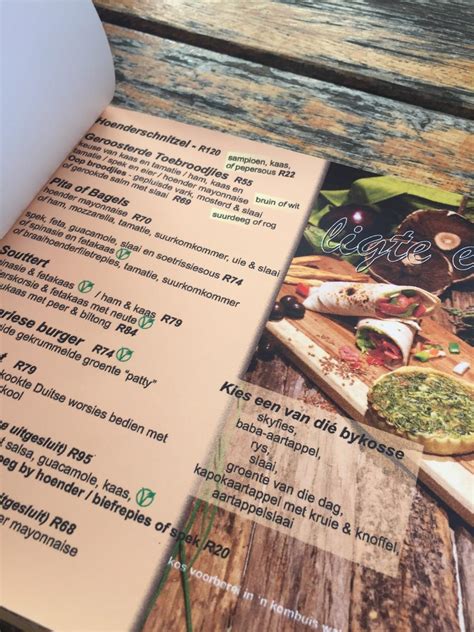 Menu at Safari Restaurant and Conference Centre, Pretoria, Safari ...