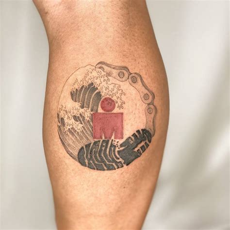 ironman logo tattoo orangetattooshopcom
