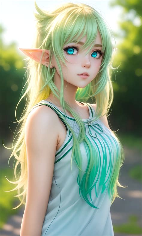 ArtStation - 2 pics Elf girl Illustration | Artworks