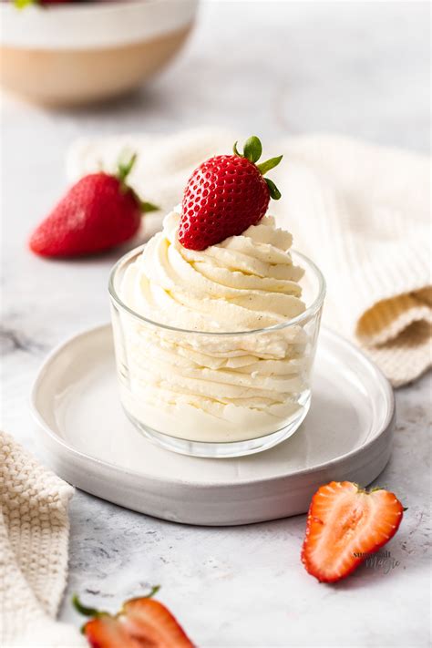 Chantilly Cream (French Whipped Cream) - Sugar Salt Magic