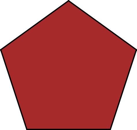 red pentagon shape wallpaperscom